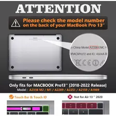 GENERICO - Carcasa 360 Reforzada Para Macbook Pro 13 (2020/2021 M1)