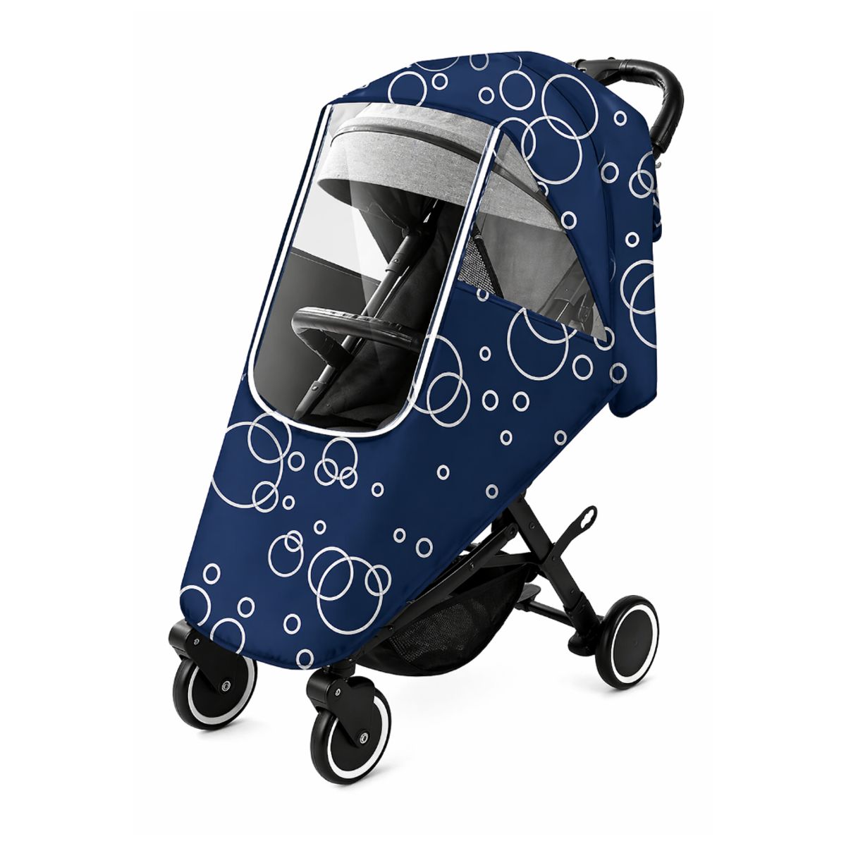 GENERICO - Cubre Coche Impermeable Con Diseños Universal Azul