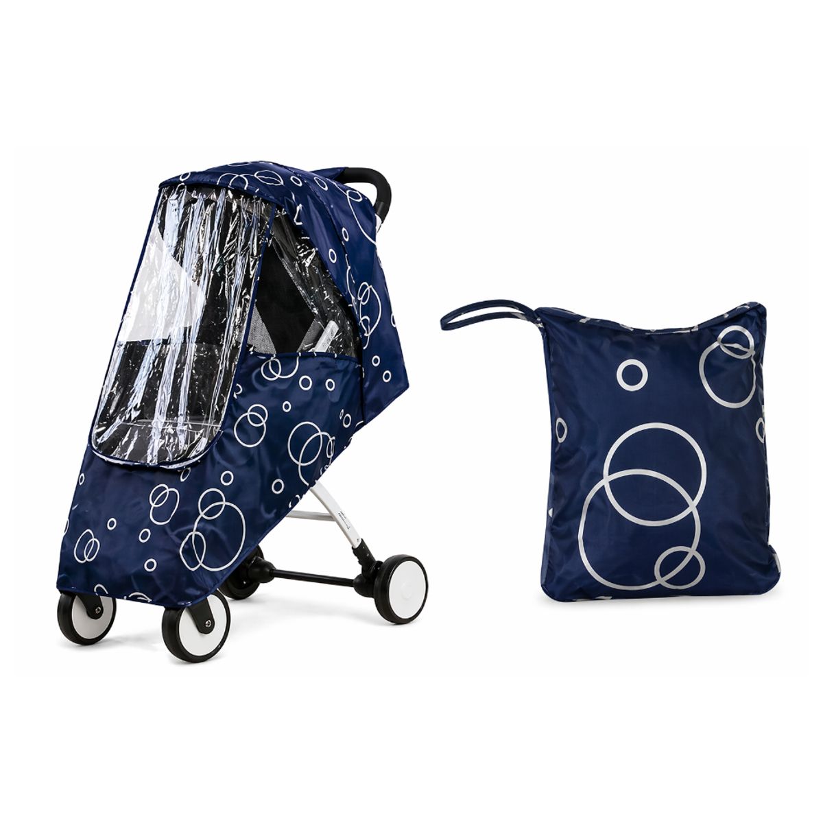 GENERICO - Cubre Coche Impermeable Con Diseños Universal Azul