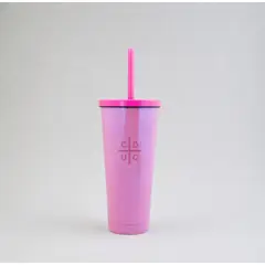 PONTIFICIA UNIVERSIDAD CATOLICA DE CHILE - VASO TUMBLER PINK CAMPEONAS 700 ML U CATOLICA