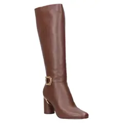 MINGO - Bota Mujer Formal Marrón oscuro