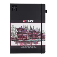 SAKURA - Sketchbook A4 Blanco Crema 80 Hjs 29.7cm X 21cm