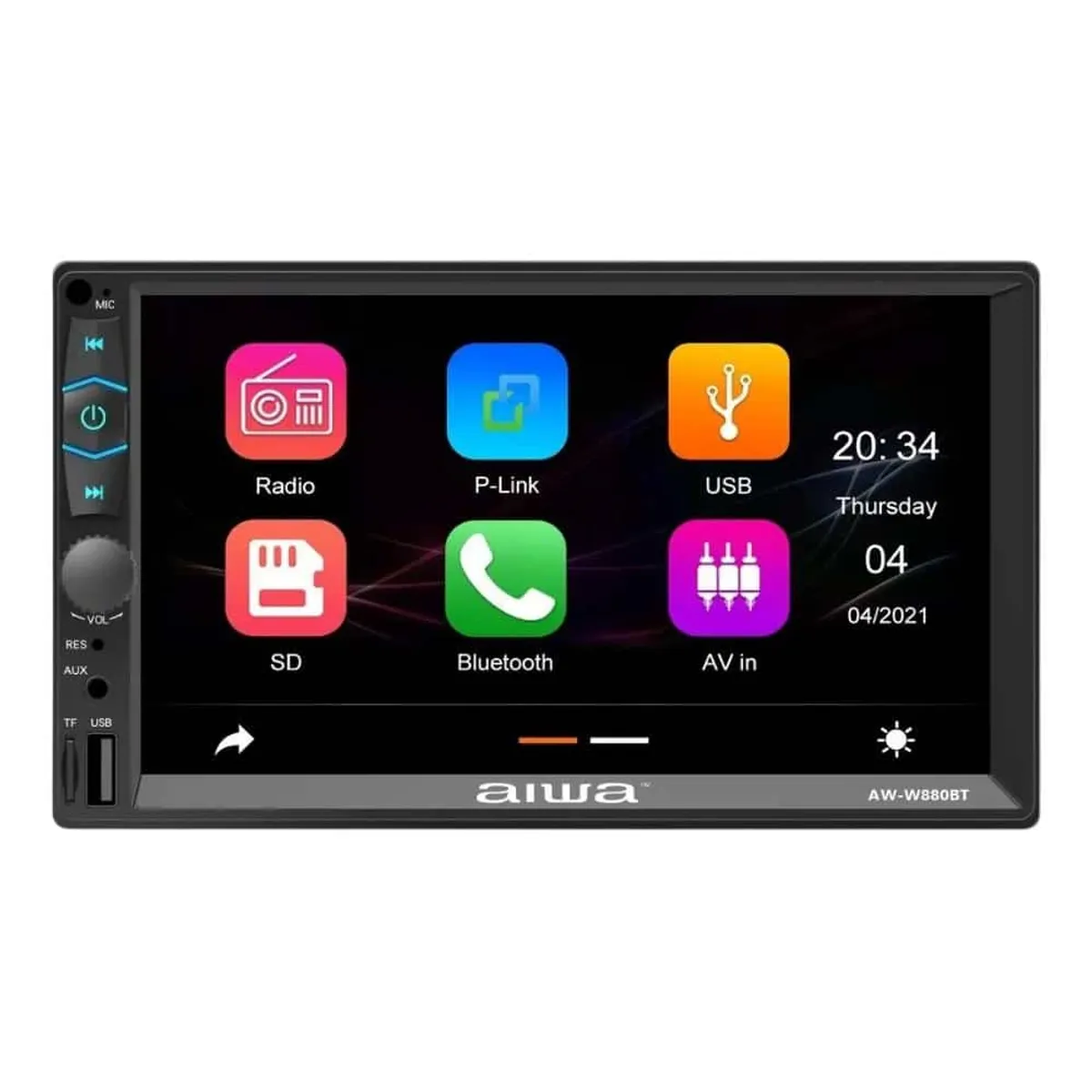 AIWA - Radio Auto 2 Din Mirrorlink Touch De 7'' Aiwa W880BT: Guía Increíble
