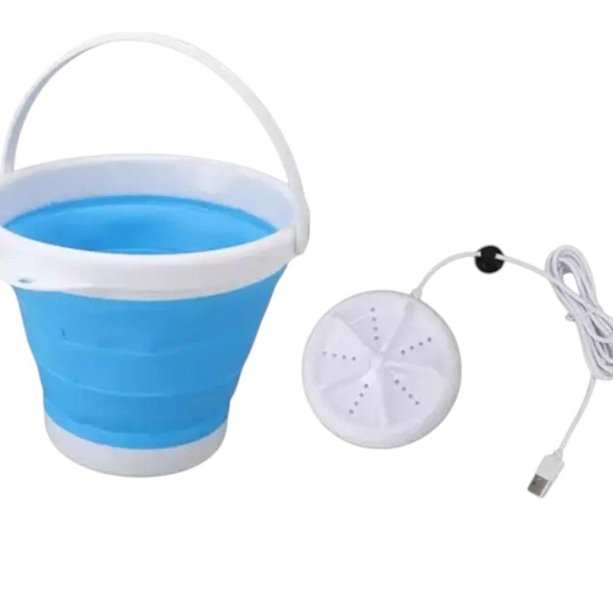 GENERICO - Mini Lavadora Portátil De 10 Litros, Plegable