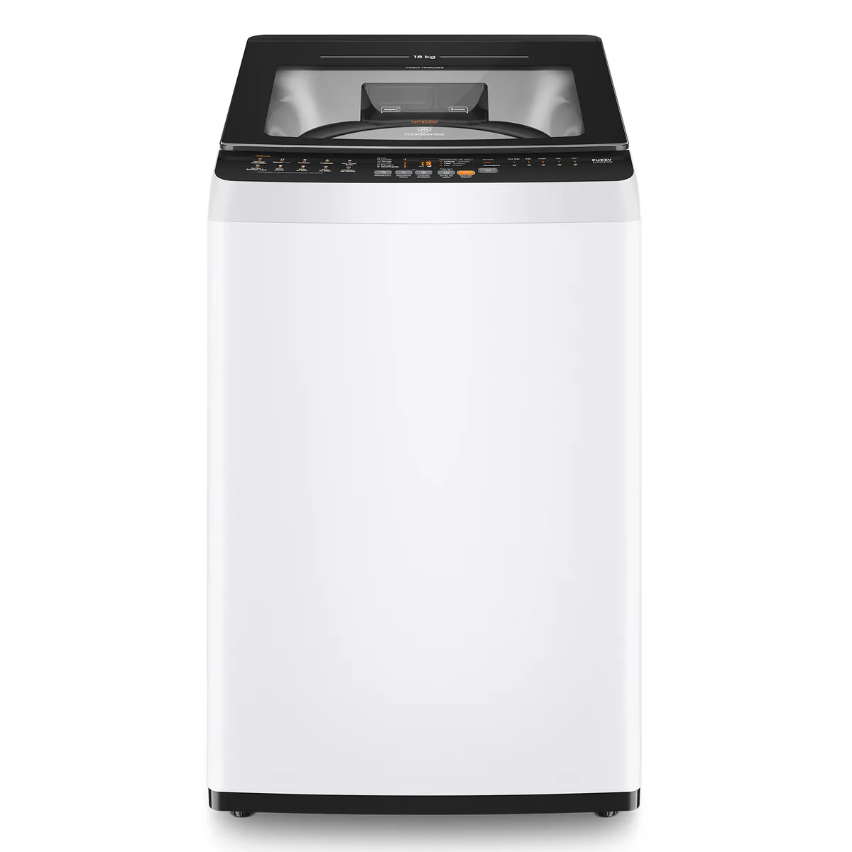 MADEMSA - Lavadora Automática 18Kg Carga Superior MDWMT18W Blanca