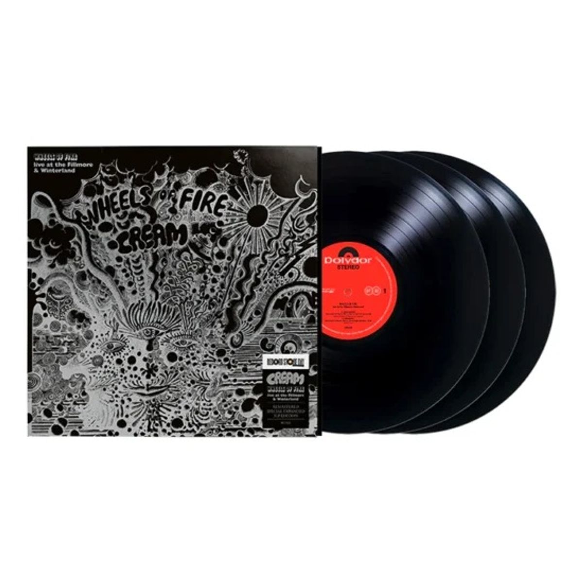 Polydor Records - Cream - Wheels Of Fire Live At The Fillmore & Winterland RSD - Vinilo Triple
