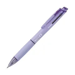 MONAMI - Lápiz Pasta Multicolor FX Zeta C3 0.5mm Cuerpo Violeta Tinta Az Ng Rj