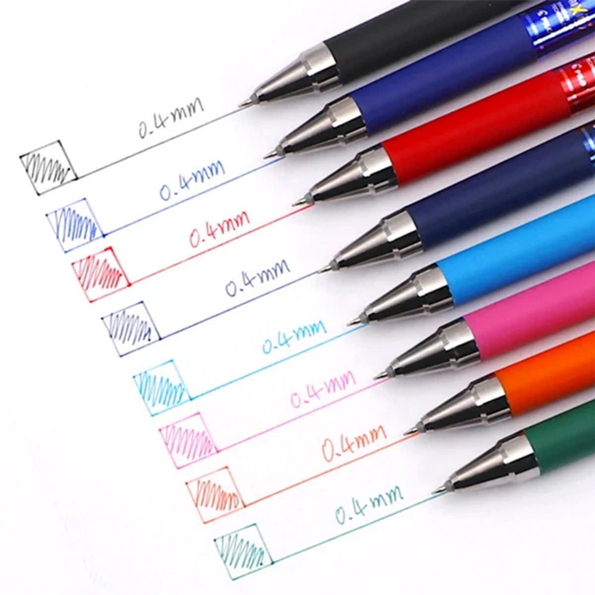 PILOT - Lápiz Gel Retráctil Frixion Point 0.4mm Negro Pilot
