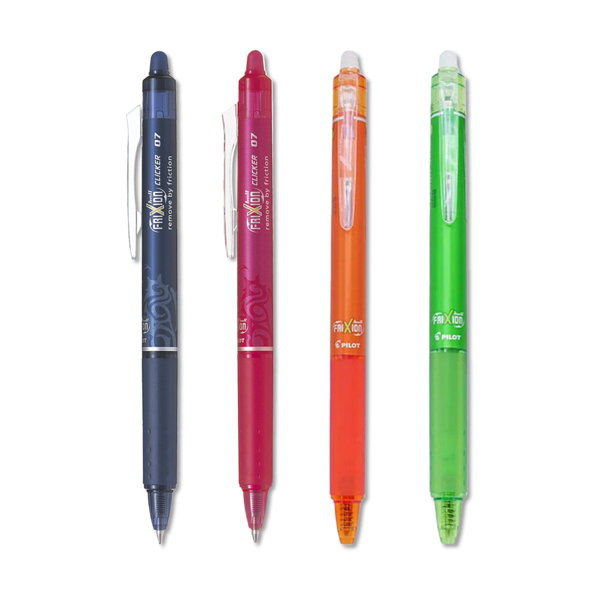 PILOT - Set 4 Lápiz Gel Retráctil Frixion Ball 0.7mm Pilot Set 02
