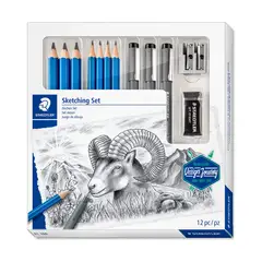 STAEDTLER - Set de Dibujo Sketching Steadtler 12 Piezas