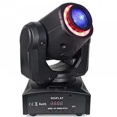 GENERICO - Cabeza Móvil LED Spot 30W Profesional Glowing GL-SPOT30 - RGB 8 Colores