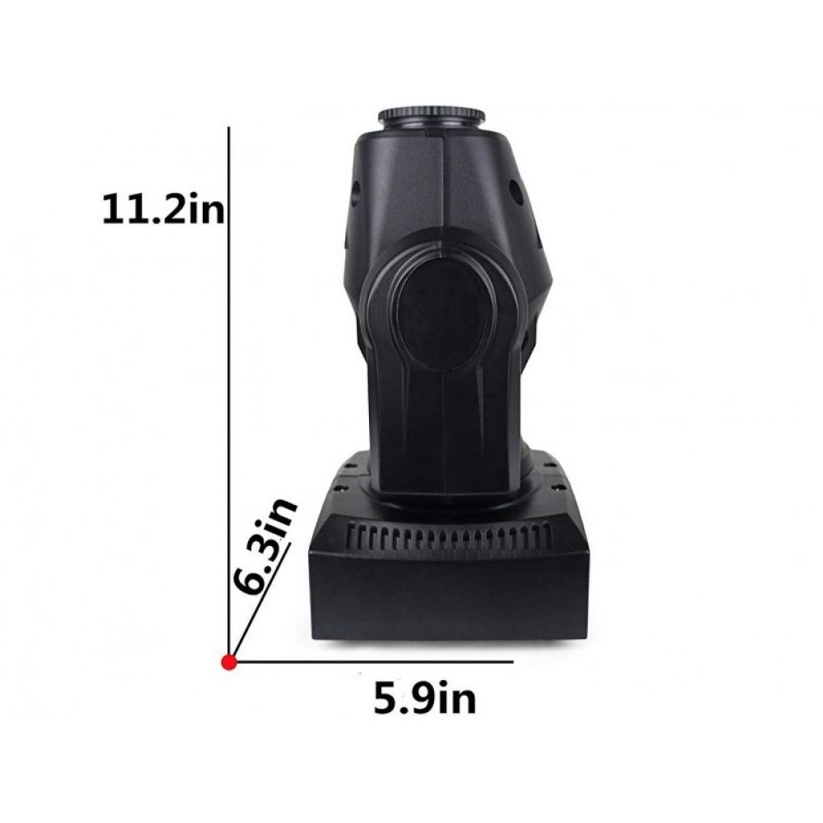 GENERICO - Cabeza Móvil LED Spot 30W Profesional Glowing GL-SPOT30 - RGB 8 Colores