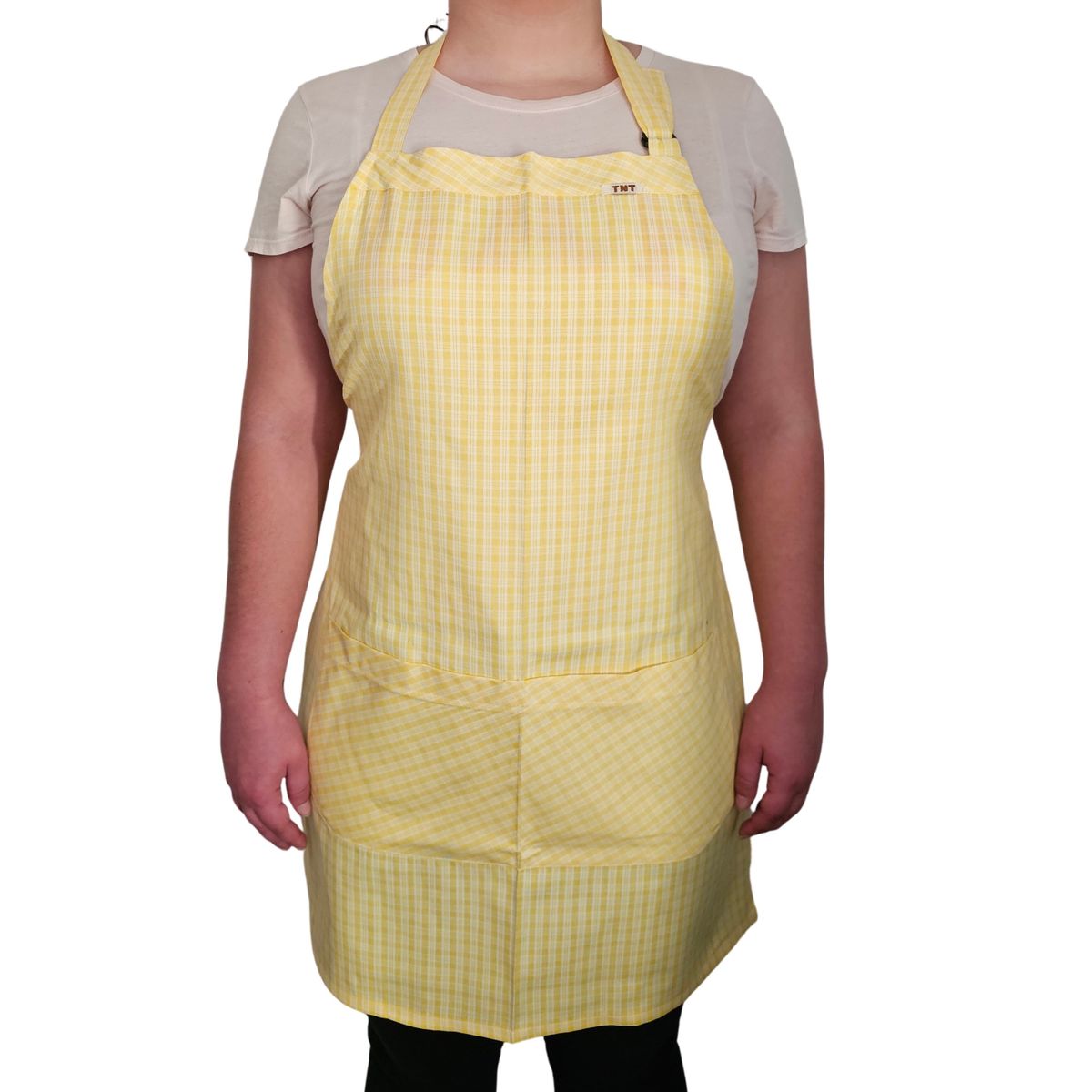 90 GRADOS - Pechera de Alta Calidad Multiuso - Cocina - Chef -  Amarilla Diseño Cuadrille Palm Beach