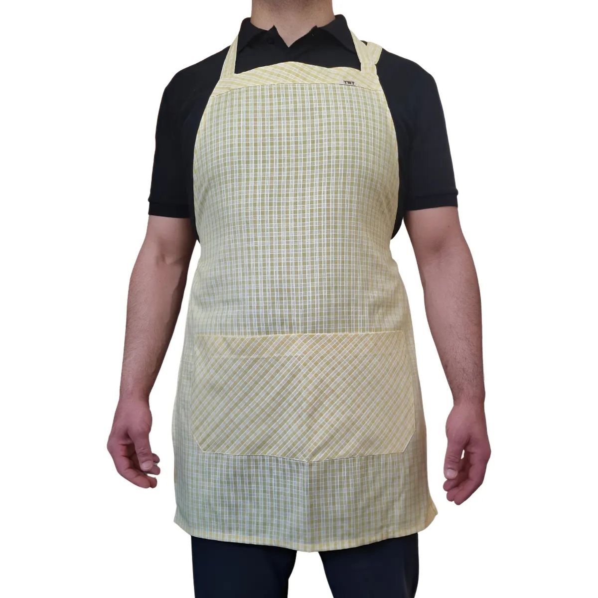 90 GRADOS - Pechera de Alta Calidad Multiuso - Cocina - Chef -  Amarilla Diseño Cuadrille Palm Beach
