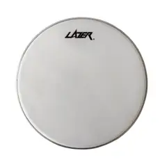 GCR - Parche liso de batería blanco 20 Lazer PE-079-20