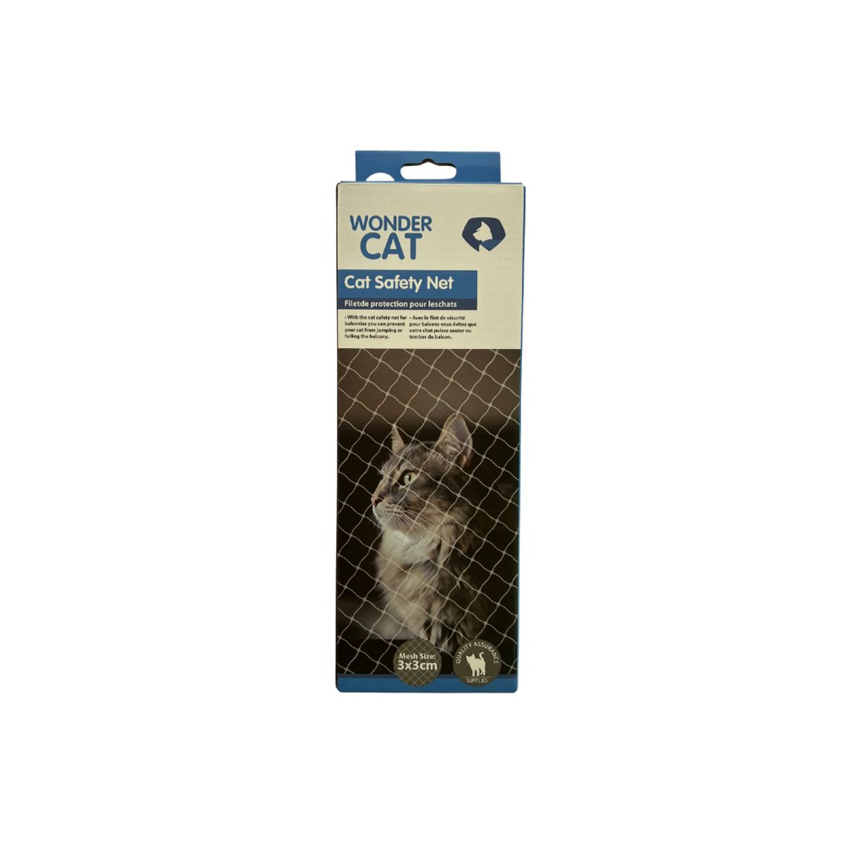 GENERICO - Malla de seguridad M para mascotas 4x3 mts