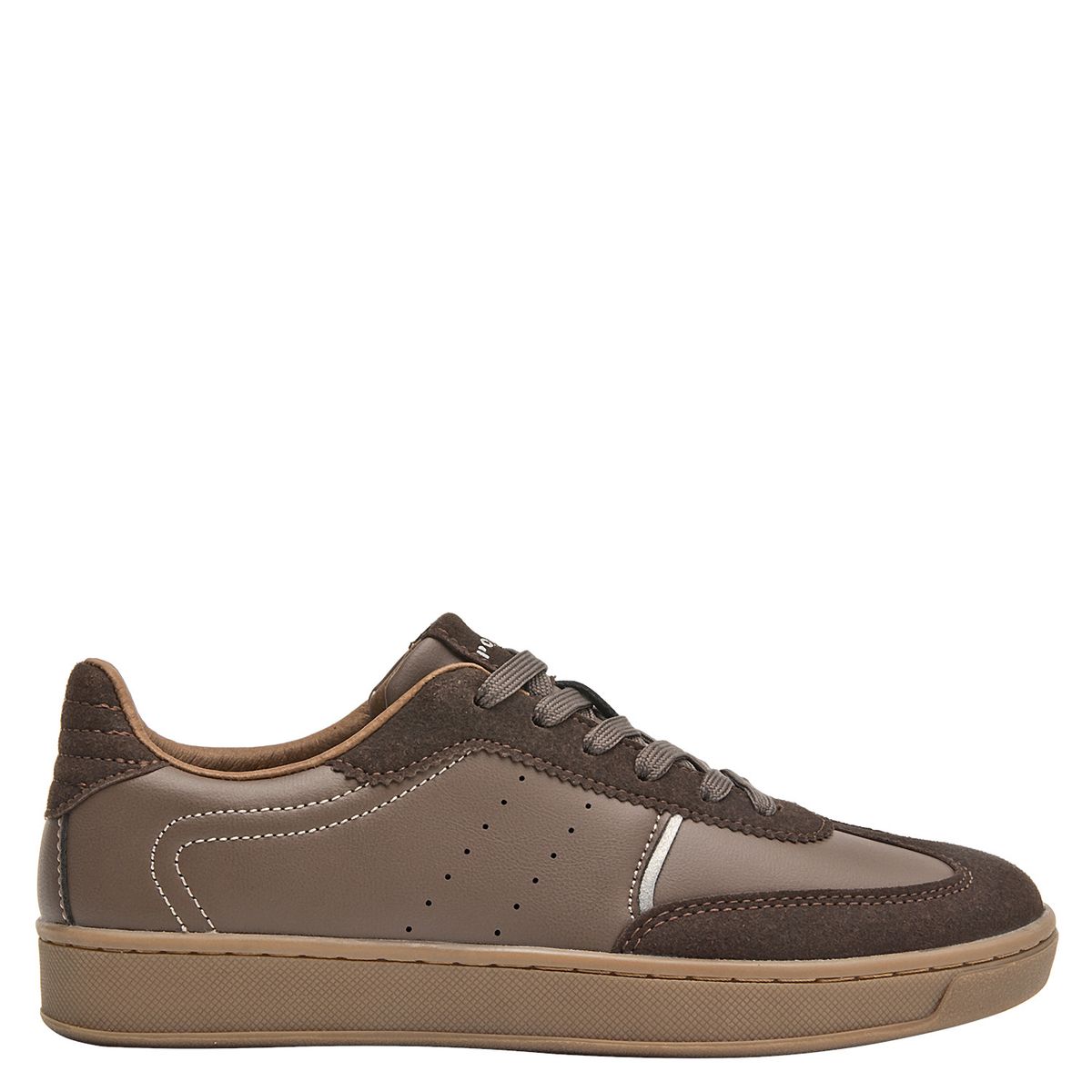 POLLINI - Zapatilla Casual Mujer Marrón Pollini