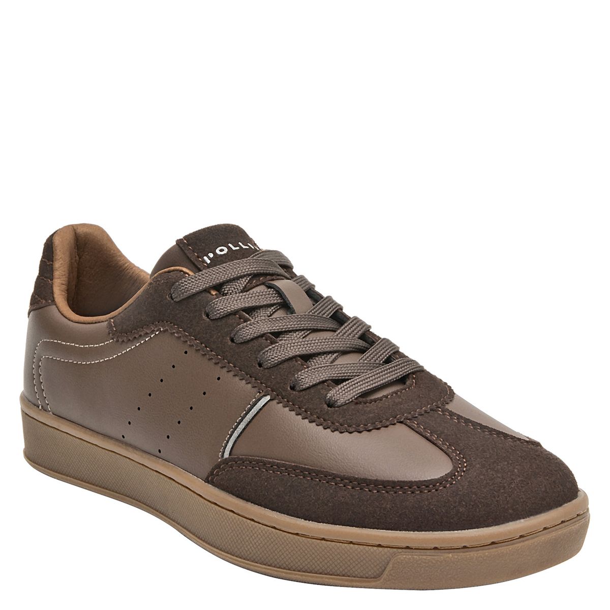 POLLINI - Zapatilla Casual Mujer Marrón Pollini