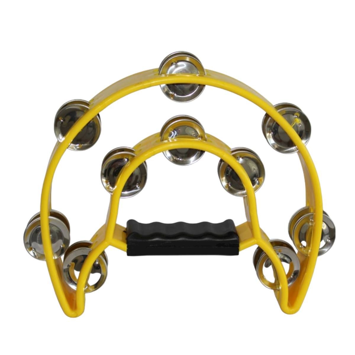 GCR - Pandero plástico doble GCR PT06 amarillo