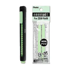 PENTEL - Set Porta Goma de Borrar Retráctil y Dos Repuestos Ng, Vd