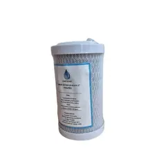 GENERICO - CARTUCHO DE FILTRO DE AGUA CARBON ACTIVADO EN BLOQUE PEQUEÑO 5 PULGADAS