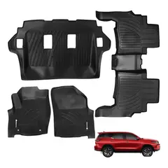 GENERICO - Set Pisos Rigidos Tipo Bandeja Toyota Fortuner 2019