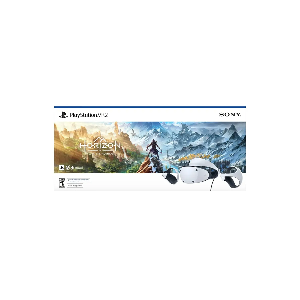 SONY - Paquete PlayStation VR2 Horizon Call of The Mountain™  Inmersión Total en 4K