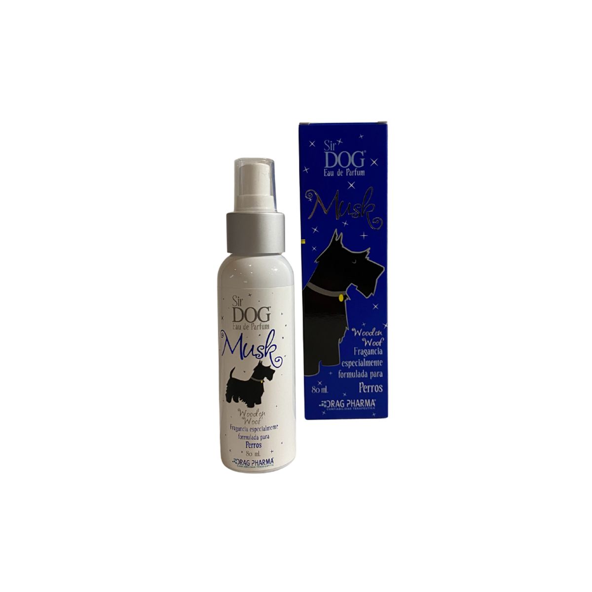 DRAG PHARMA - Perfume Woonder Woof para perros 80 ml Sir dog