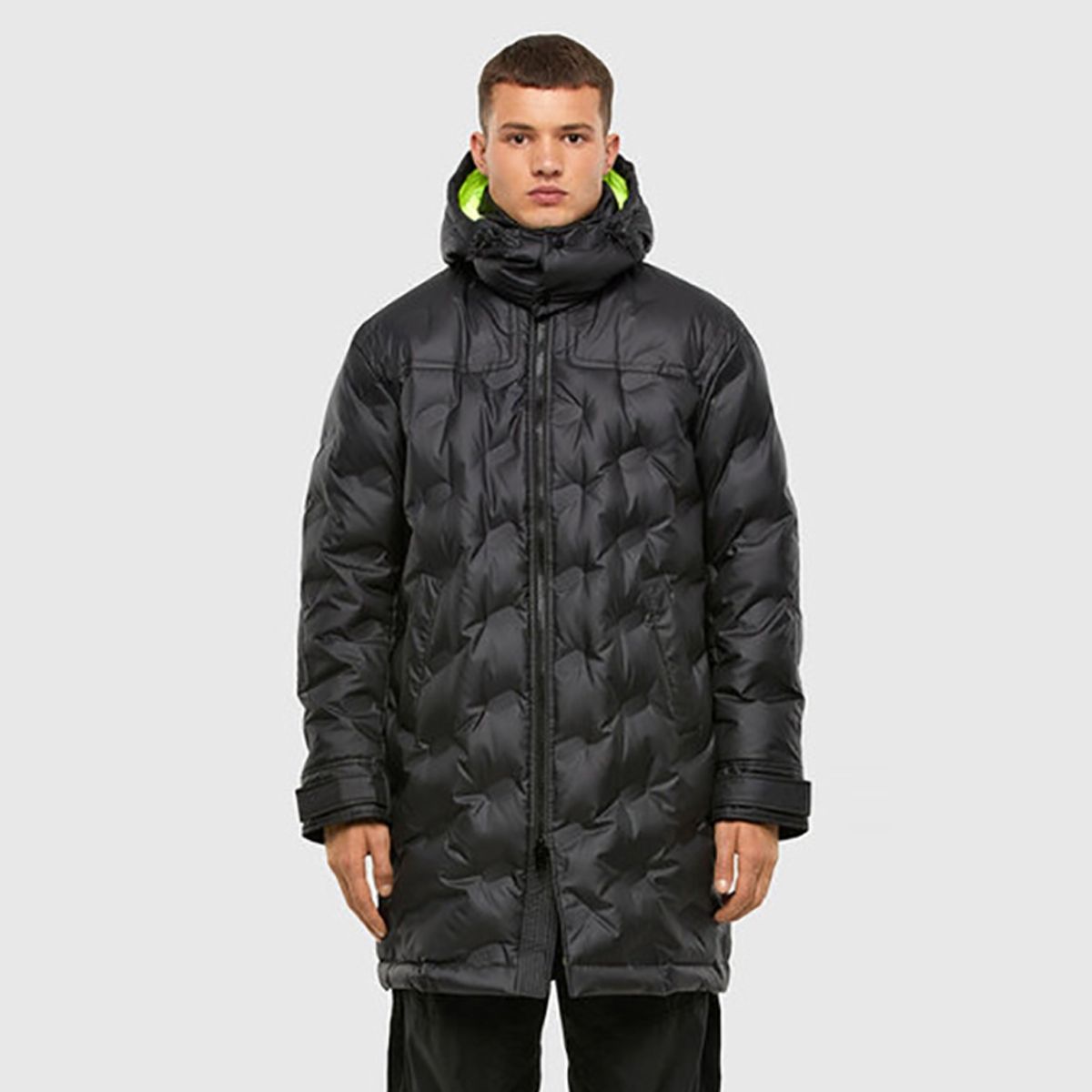 DIESEL - Chaqueta Diesel W Russell Long Thermo Jacket 9Xx