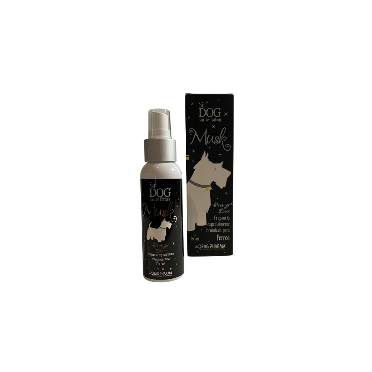 DRAG PHARMA - Perfume Stroger Love para perros 80 ml Sir dog