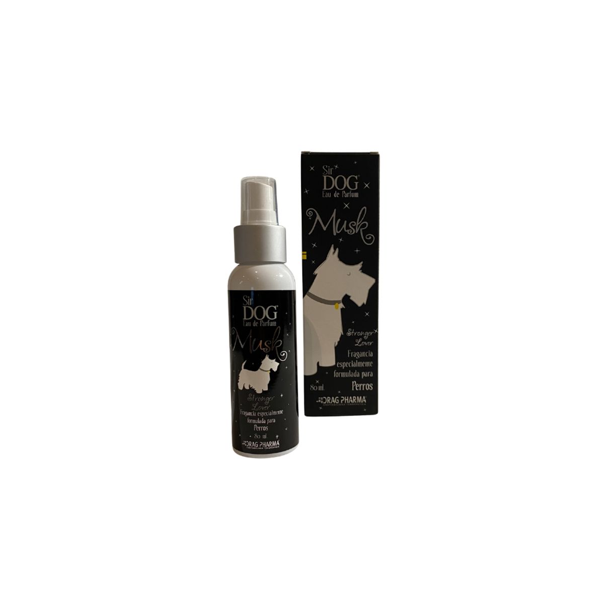 DRAG PHARMA - Perfume Stroger Love para perros 80 ml Sir dog