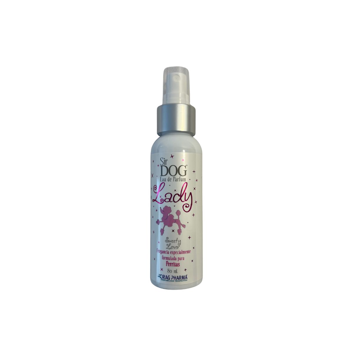 DRAG PHARMA - Perfume Lady Sweet para perritas 80 ml Sir dog