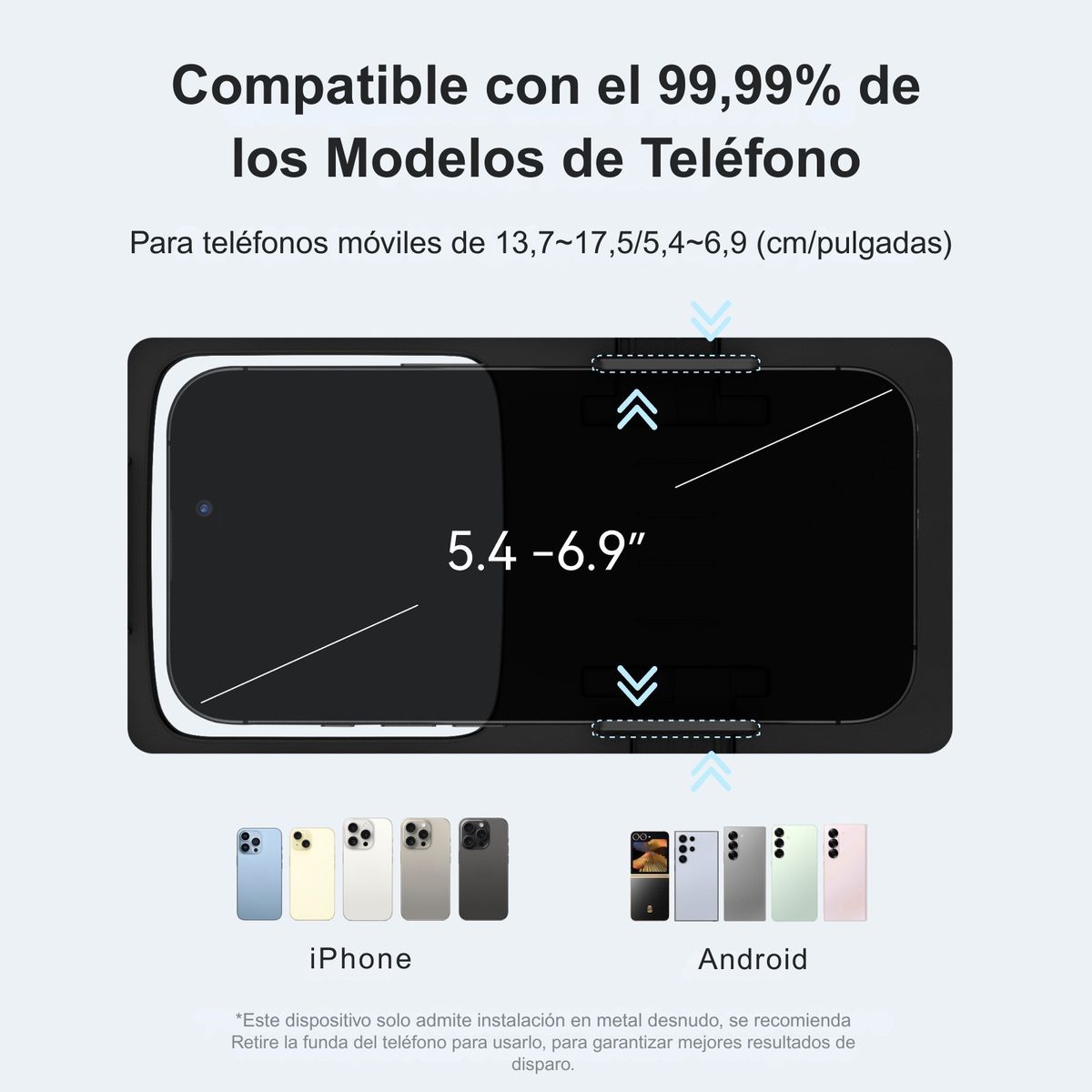 TELESIN - Carcasa Sumergible Celular con Control Remoto IP68 - Telesin