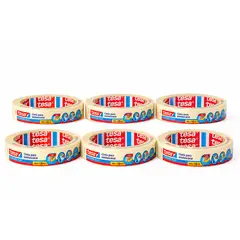 TESA - Pack 6 Cintas Enmascarar 18m X 40mm