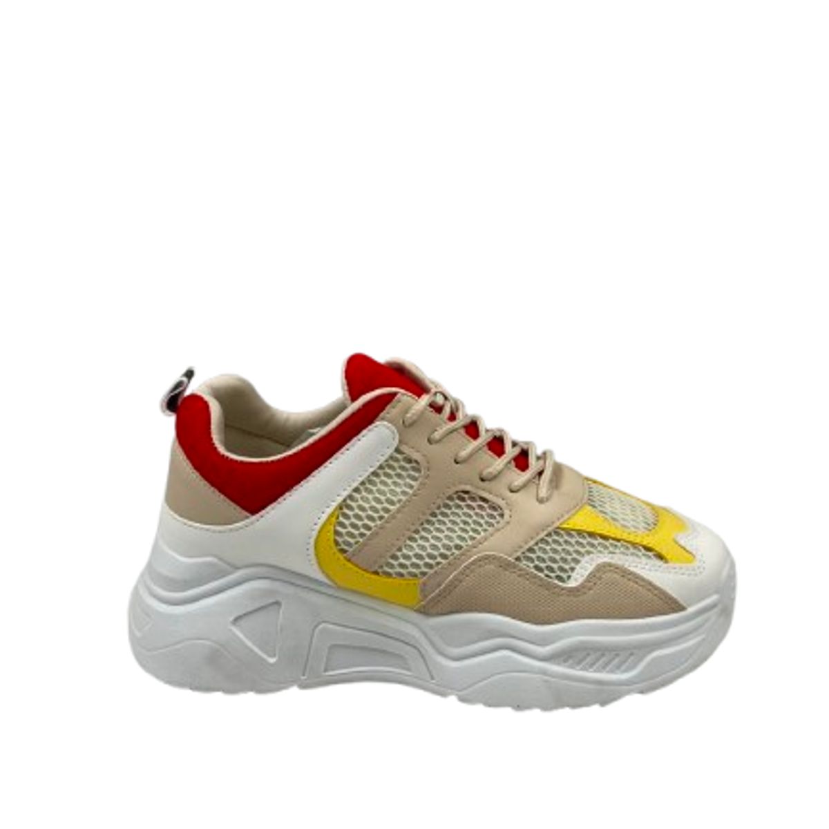 HERIEL - Zapatillas Beige Urbana