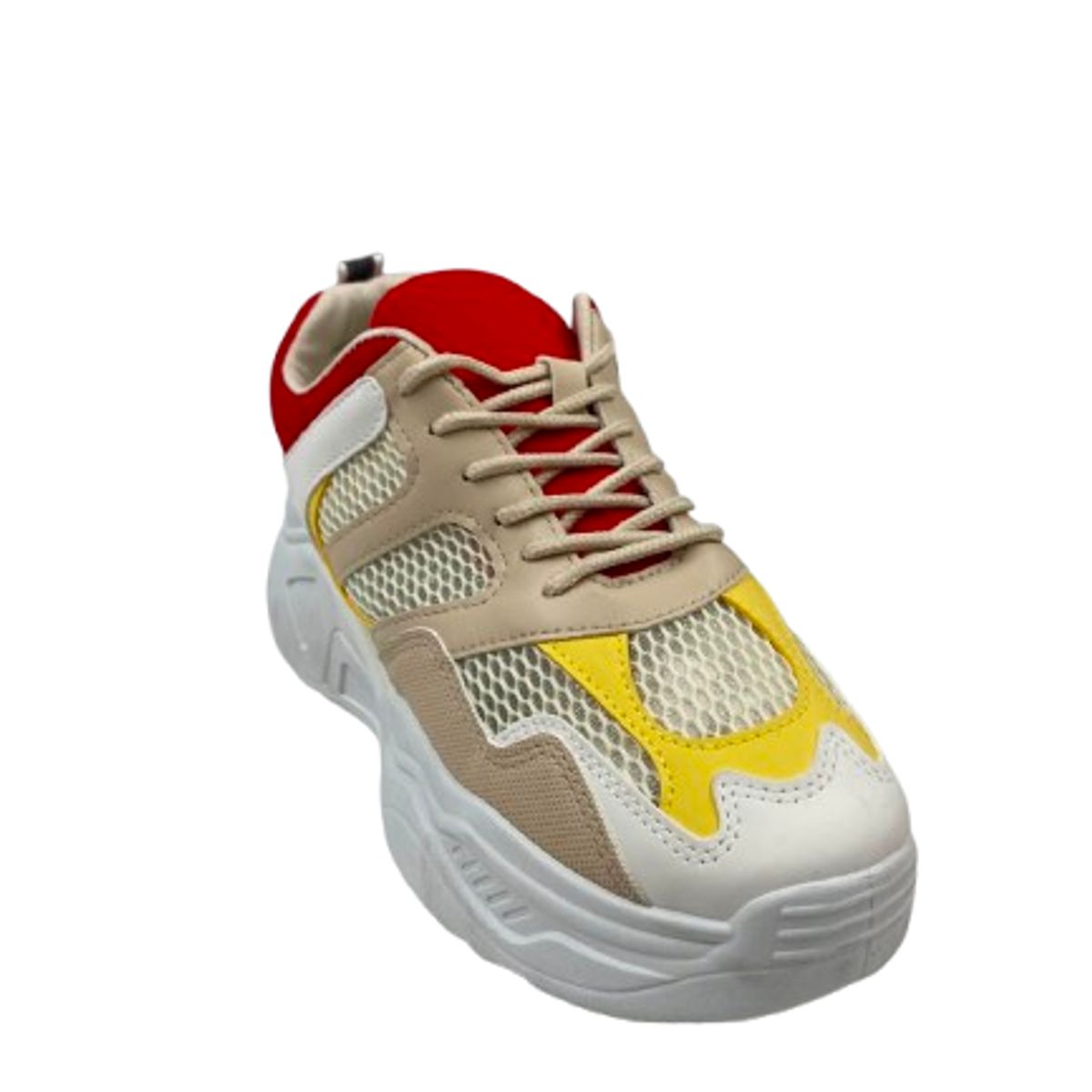 HERIEL - Zapatillas Beige Urbana