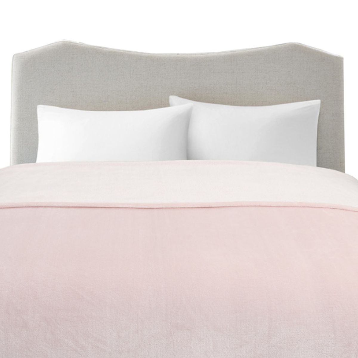 ILLUSIONS - Frazada Flannel Lisa Illussions 2 Plazas Rosa
