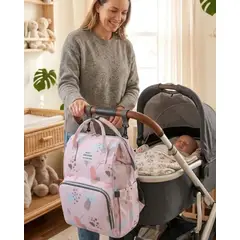 GENERICO - Mochila Maternal Bolso Pañalera Térmica Impermeable Premium