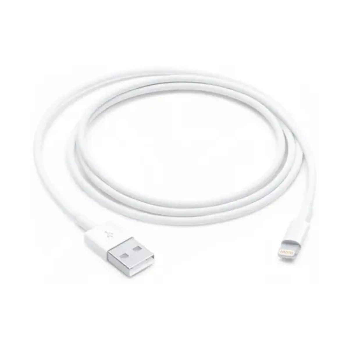 GENERICO - Cable USB cargador usb a Lightning 1 Metro Blanco BELUG