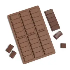 GENERICO - MOLDE DE SILICONA PCHOCOLATE DUBÁI-JSC3436