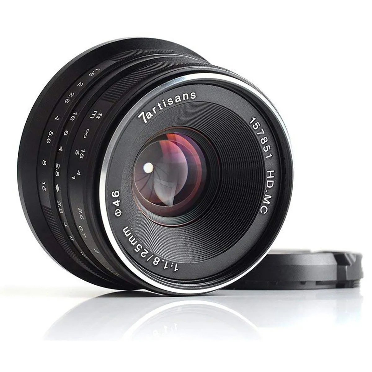 GENERICO - Lente 25mm F1.8  7artisans  Para Sony Montura E  Manual.