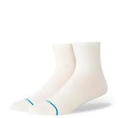STANCE - Socks Women Fine Rib Quarter Ivory