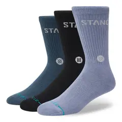 STANCE - Socks Origin 3 Pack Crew Indigo