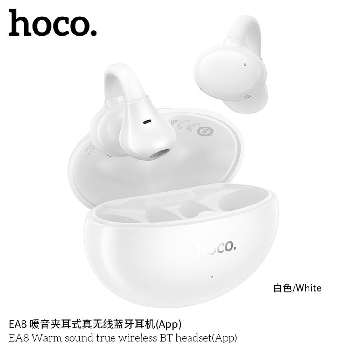 HOCO - Audifonos Bluetooth Clip Open-ear TWS EA8  Hoco
