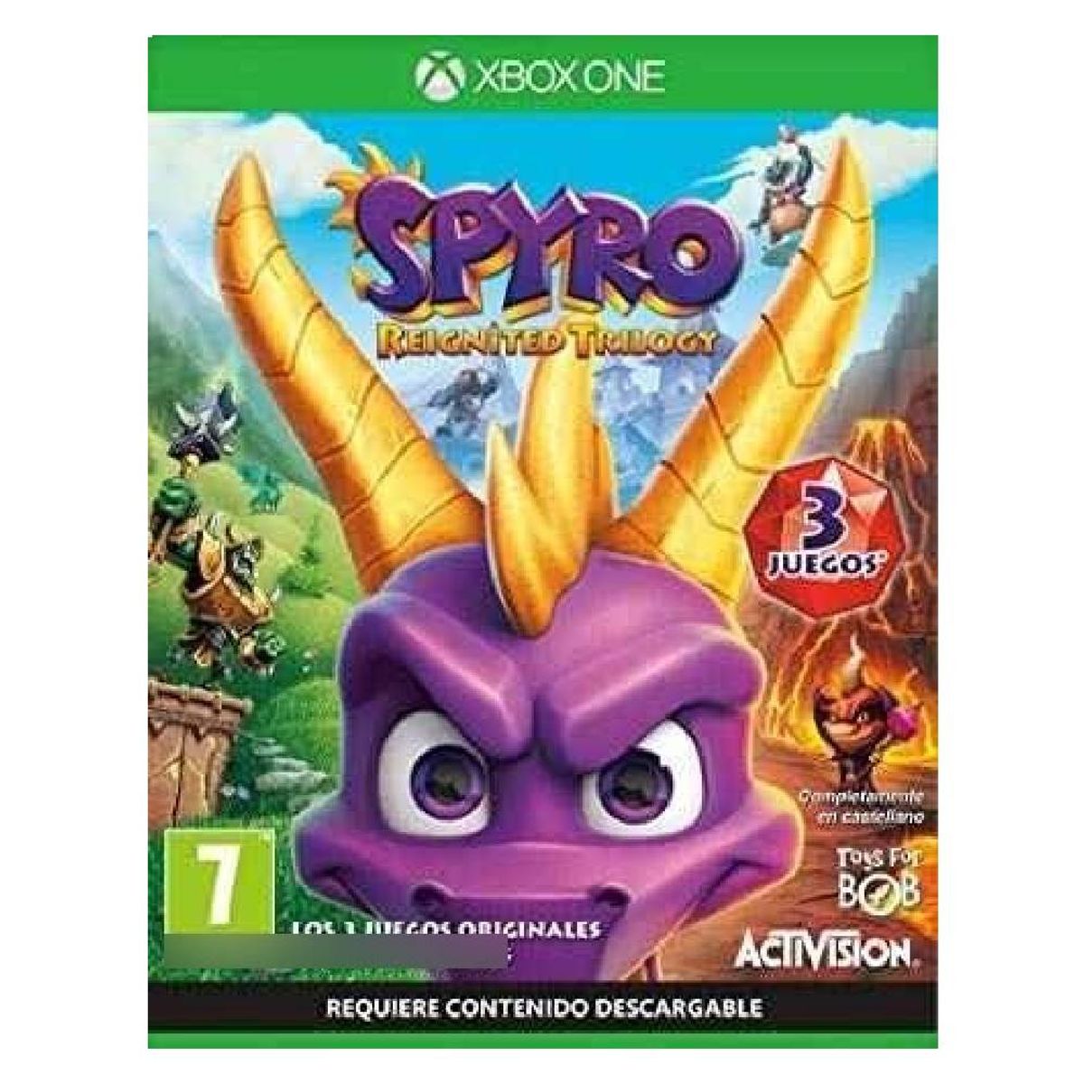 MICROSOFT - Spyro Reignited Trilogy - Juego Físico Xbox One - Sniper