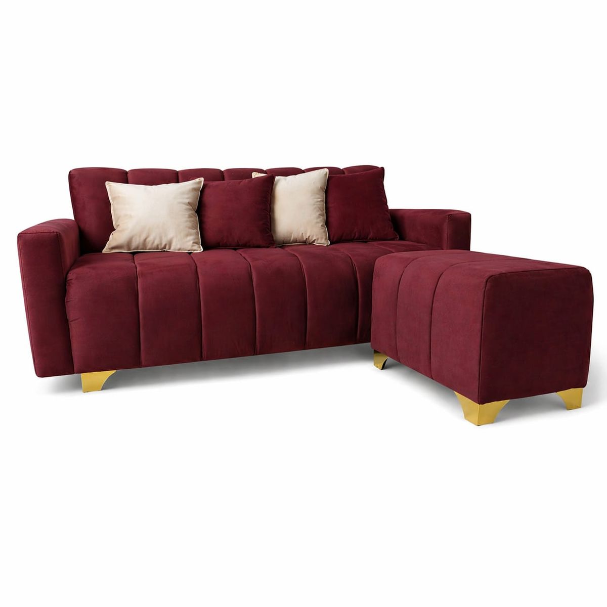GENERICO - Living reclinable onix, burdeo