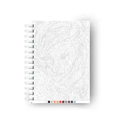 GENERICO - LIBRO PARA COLOREAR MANGAS DESCUBRE EL MISTERIO ARTETERAPIA