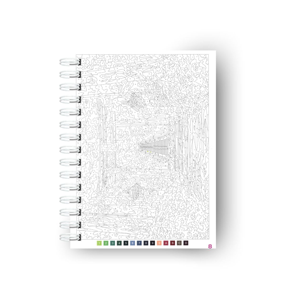 GENERICO - LIBRO PARA COLOREAR MANGAS DESCUBRE EL MISTERIO ARTETERAPIA