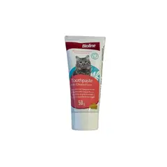 BIOLINE - Pasta diente 50 gr para gato queso