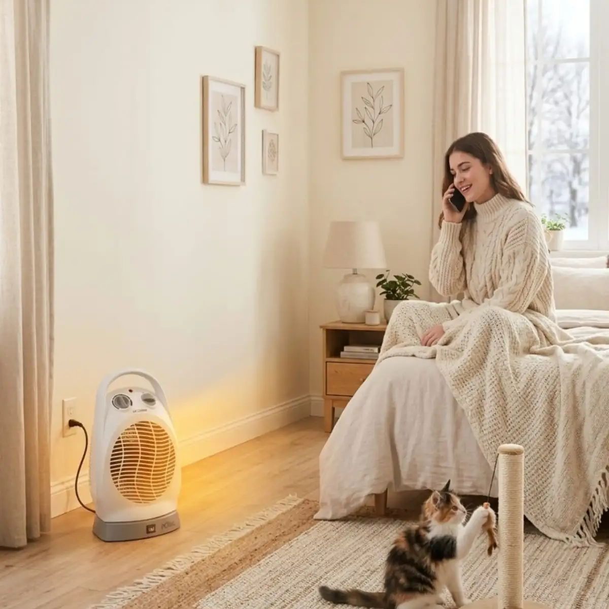 GENERICO - Termoventilador con rotacion Marsella Doral